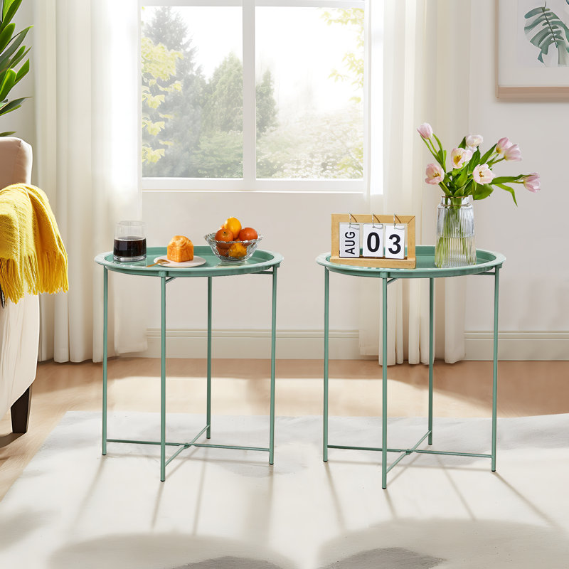 Petite table de bout Annaleese, Vert foncé