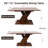 5 Pieces Modern Farmhouse Rectangle Dining Set with Mid-century High-end Tufted Dining Chair Set for 4-1721788727-1721788722