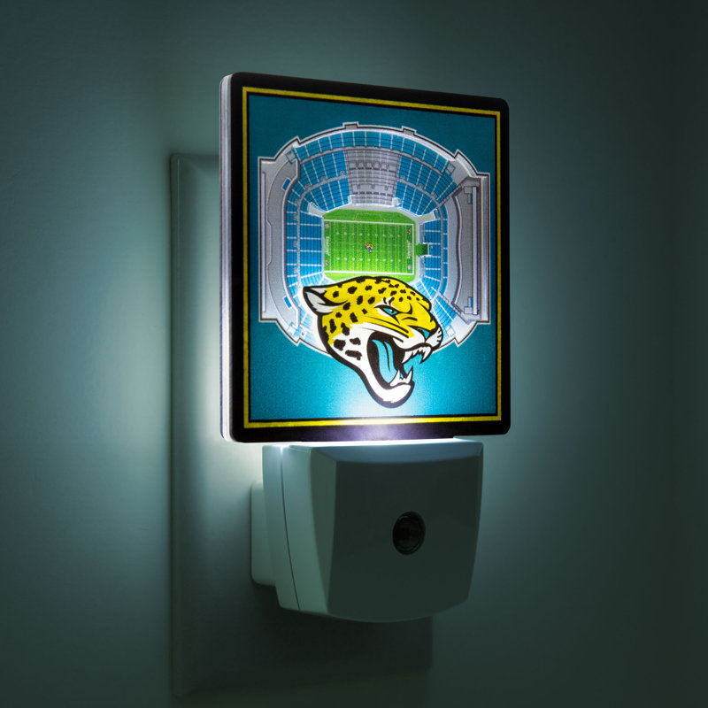 Jacksonville Jaguars Stadium View Night Light