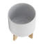 PLATEAU DE CHEVRONS AVEC SUPPORT, BLANC-572318304