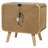 Winston Light Ash 2-Drawer Nightstand Bedside Table