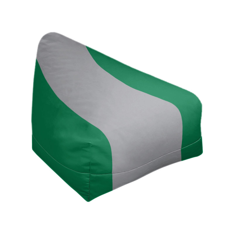 Sac de pois classique, H 30 po x l 27 po x P 27 po, Vert / gris froid