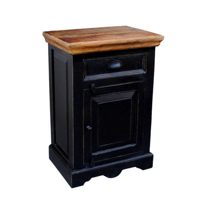 Camillus 50cm W Solid Wood Bedside Table