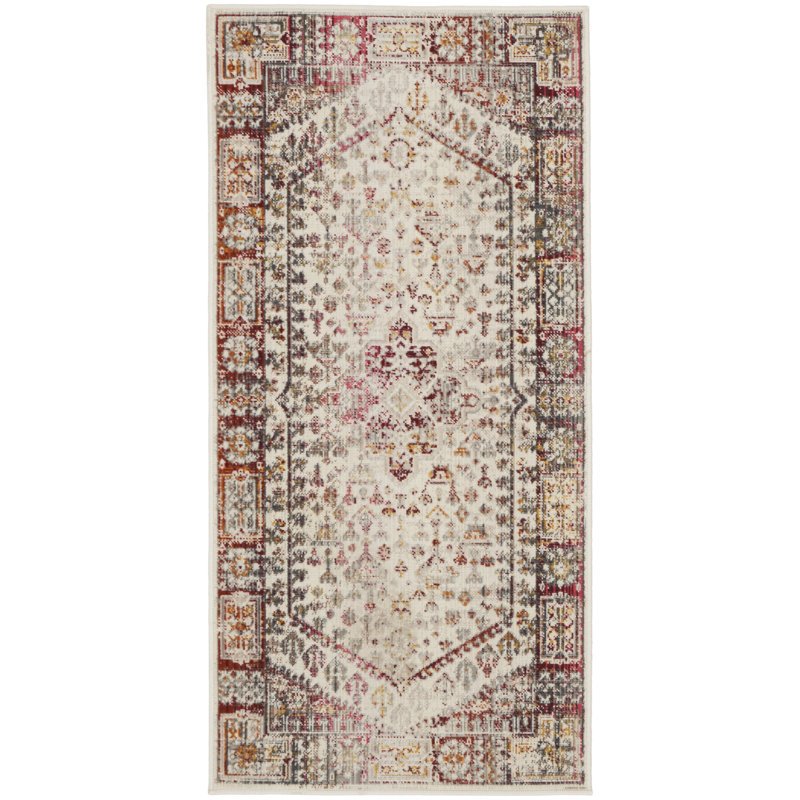 Oriental Indoor Rug, Rectangle 2' x 4'