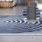 Saminah Washable Abstract Machine Woven Polyester Area Rug in Blue-1845848696