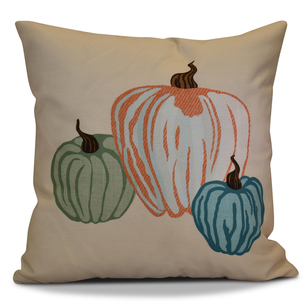 Flipping for Fall Square Pillow Cover & Insert e by design 