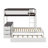 Twin Over Twin Bunk Bed With Trundle And Desk-2066581446