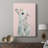 Bunny Dressed Up -Custom Wrapped Gallery Cavas-1617362333