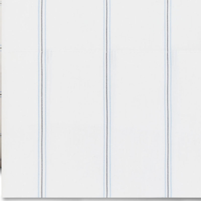 Ensemble de draps en percale de coton 200 fils Bradford, Ensemble de draps pour grand lit avec 2 taies d'or, Île Skippers