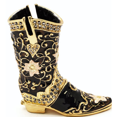 Boot Metal Decorative Box