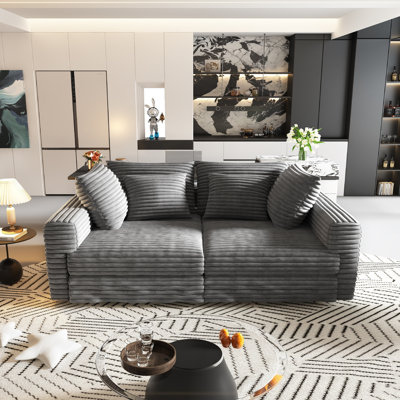 Modern Comfy Upholstered Sofa Cloud Couch