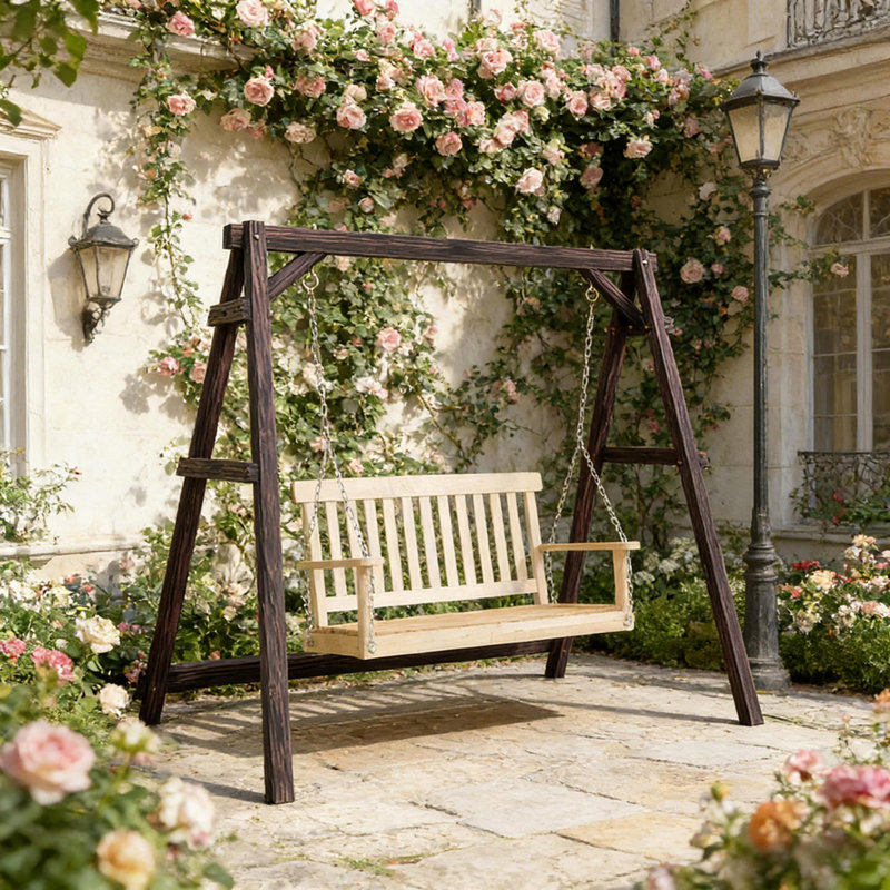 Cadre de balançoire arrière, support de chaise suspendue en A, support de chaise suspendu robuste (seulement support de chaise suspendu)