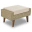 Ensemble de conversation moderne 6 pièces avec osier durable et coussins moelleux-124955594-124955595