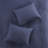 3 Piece Reversible Printed Quilt Set Green / Navy