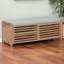 Banc de rangement 43 po patiné avec rangement-1992143306