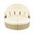 Asa Patio Round Sofa Set with Rattan Daybed & Retractable Canopy-1618894682-1618894684
