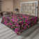 Ambesonne, drap plat floral pivoines, art botanique printanier