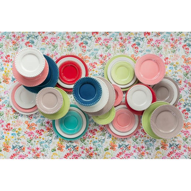 Assiette plate 11,42 po Fantasy, Gris sable
