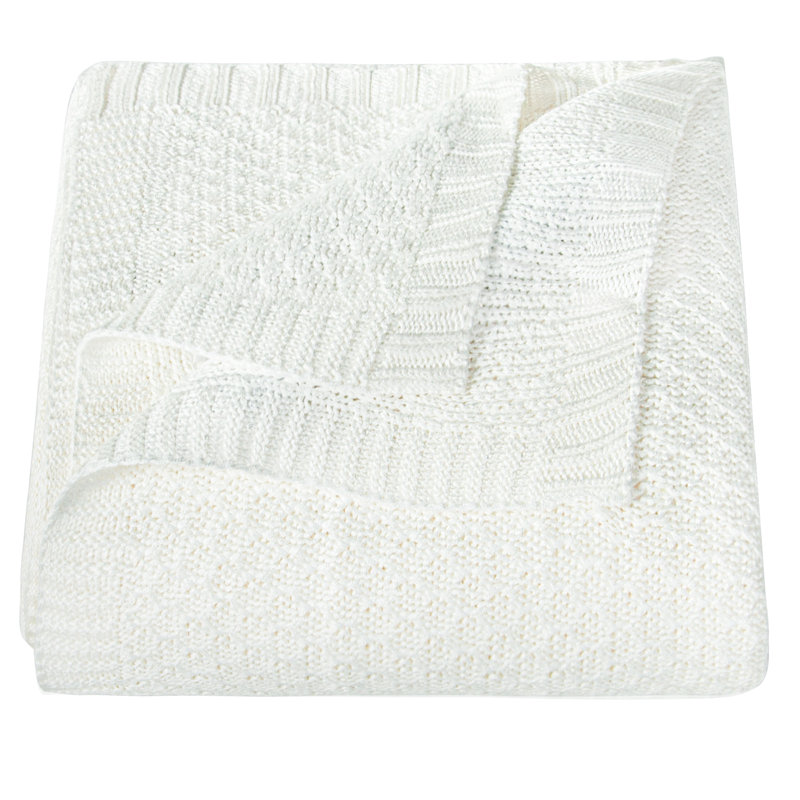  Couverture torsadée, 2,9 lb, Blanc