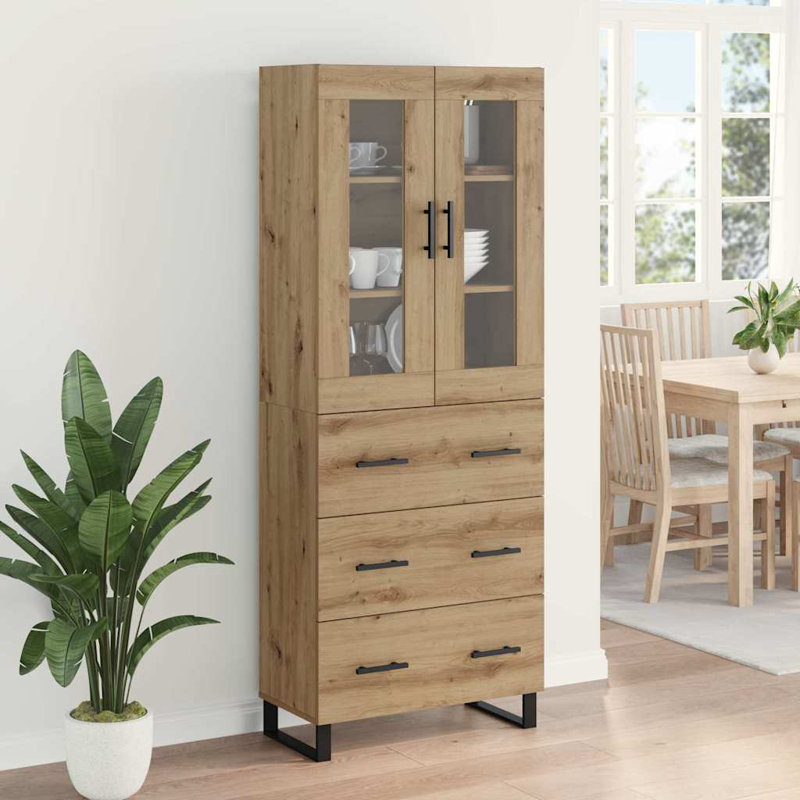 69.5cm Sideboard, Artisan Oak