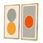 Minimal Late 20S Geometric Primitive Design IV - Ensemble de 2 peintures-1668873380-1668873434