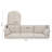 107.87'Sectional Sofa Couch With 1 Ottoman,Seat Cushion and Back Cushion Removable