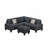 6-Piece Upholstered Sectional-194661825