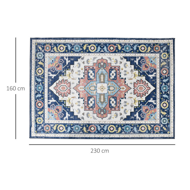 Asifa Vintage Look 160cm X 230cm Area Rug