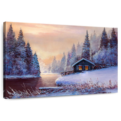 Alvord Watermill In Winter