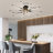 10-Light Linear Ceiling Light with Remote Control-1623439307