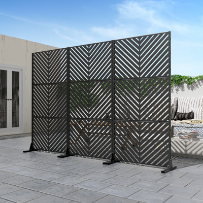 Metal Privacy Screen Fence Panel
