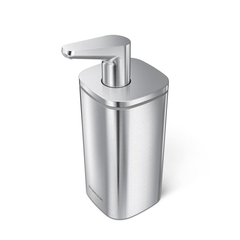 Simplehuman Pulse Pump Soap Dispenser, Brushed Stainless Steel, 18.2cm H x 7.1cm W x 9.7cm D