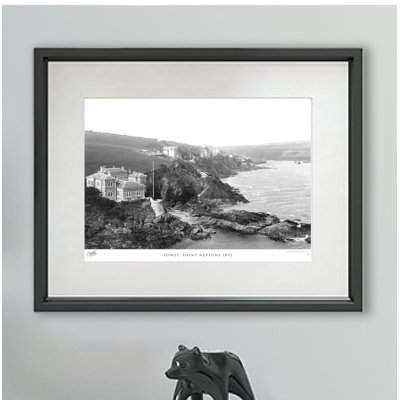 Fowey, Point Neptune 1892 - Single Picture Frame Print