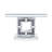 Millry 47.25'' Glass Top Console Table