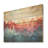 Watercolor Colorful New York City III - Abstract Landscape On Wood Print-642712095