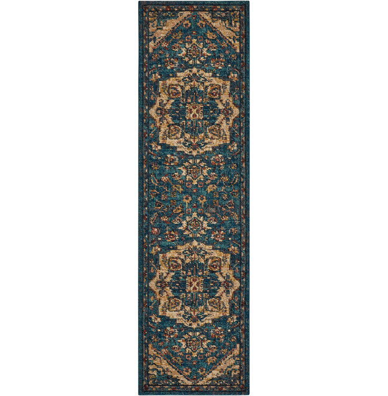Floral Indoor Rug, Runner 2'3" x 8'