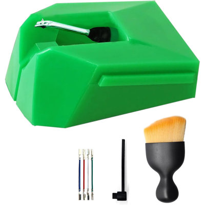 Stylet elliptique Audio Technica ATN95 (stylet de remplacement pour cartouche audio AT95) (vert)