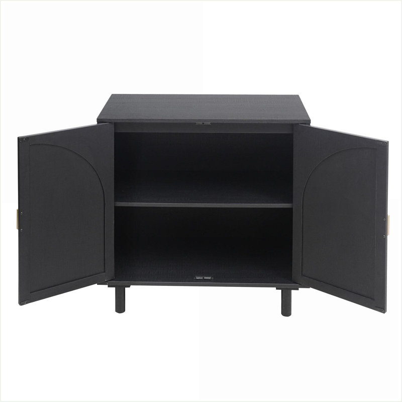 Armoires à 2 portes avec tablettes réglables Dispositif anti-basculement | Panneau de particules et panneau de fibres à densité moyenne | Chambre à coucher