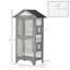 Cage à oiseaux en bois 60 po-1125950687