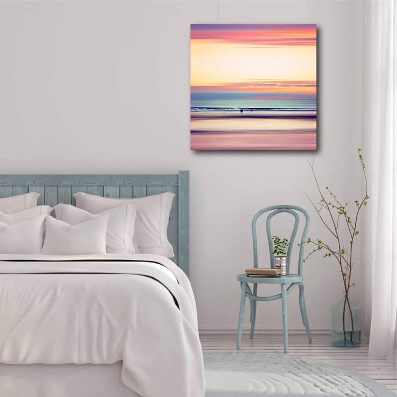 « pastels horizons », impression sur toile