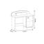 Zavier 113.2cm Writing Desk