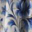 Motif victorien de cobalt Ii Victorian III - rideau damas - 1 rideau occultant-107534793