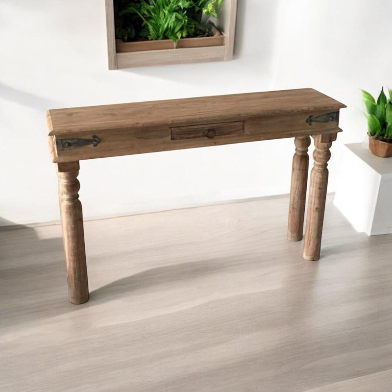 Waights 120cm Solid Wood Console Table