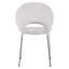 Chaise de salle à manger moderne en plastique avec pieds en métal Kayahna Series-474833806-515267517