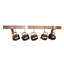 Handcrafted Wall Mounted Pot Rack