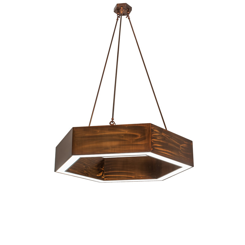 Luminaire suspendu géométrique 1 lumière Jefferson