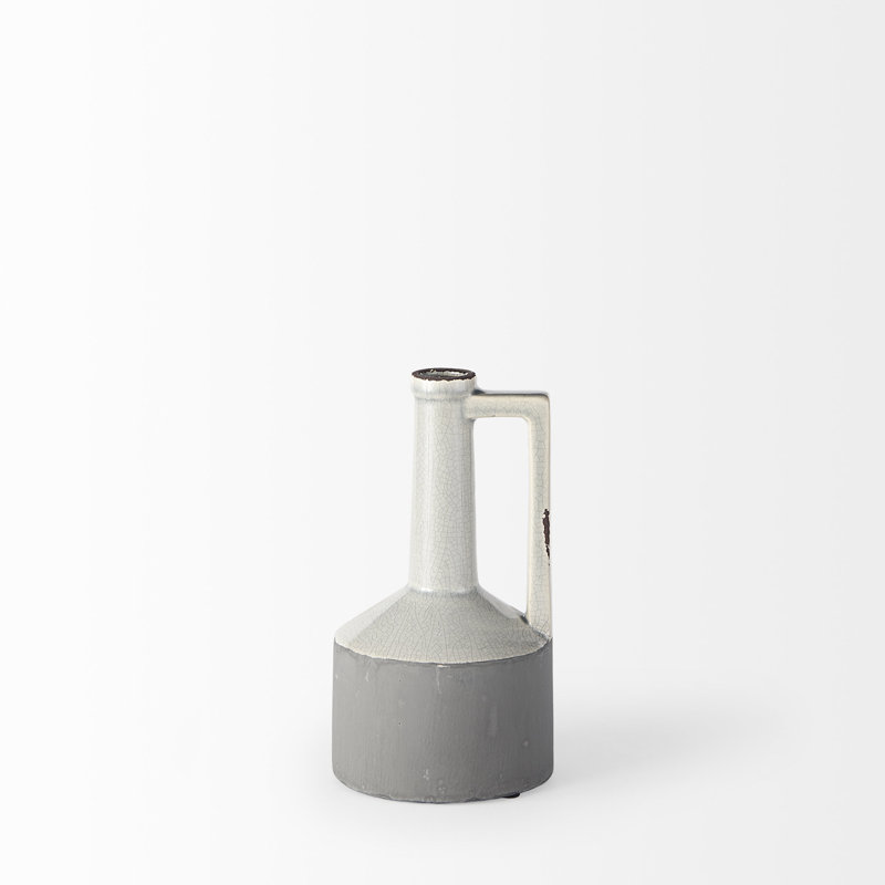 Ceramic / Porcelain Table Vase, 10" H x 5" W x 5" D