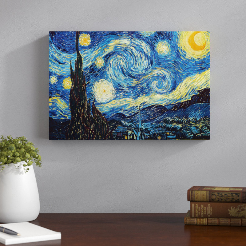 Vincent Van Gogh - Wrapped Canvas Painting, 31cm H x 46cm W