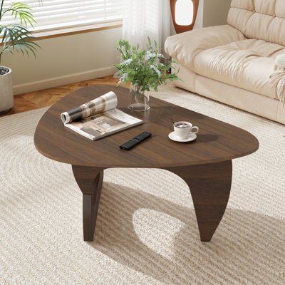 Trestle Triangle Side Table