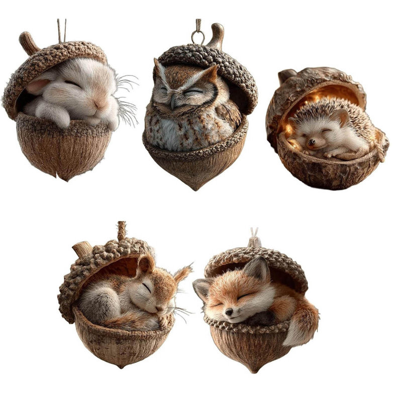 Ornements de Noël 5 pièces